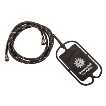 Smartphone Halter "Slim Pack" schwarz/silber SONDERANGEBOT