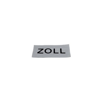 Klettschild "Zoll" für Einsatzrucksack "Rescue"