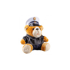 Schl&uuml;sselanh&auml;nger Polizei-Teddy