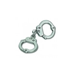 Ansteckpin "Handschelle"